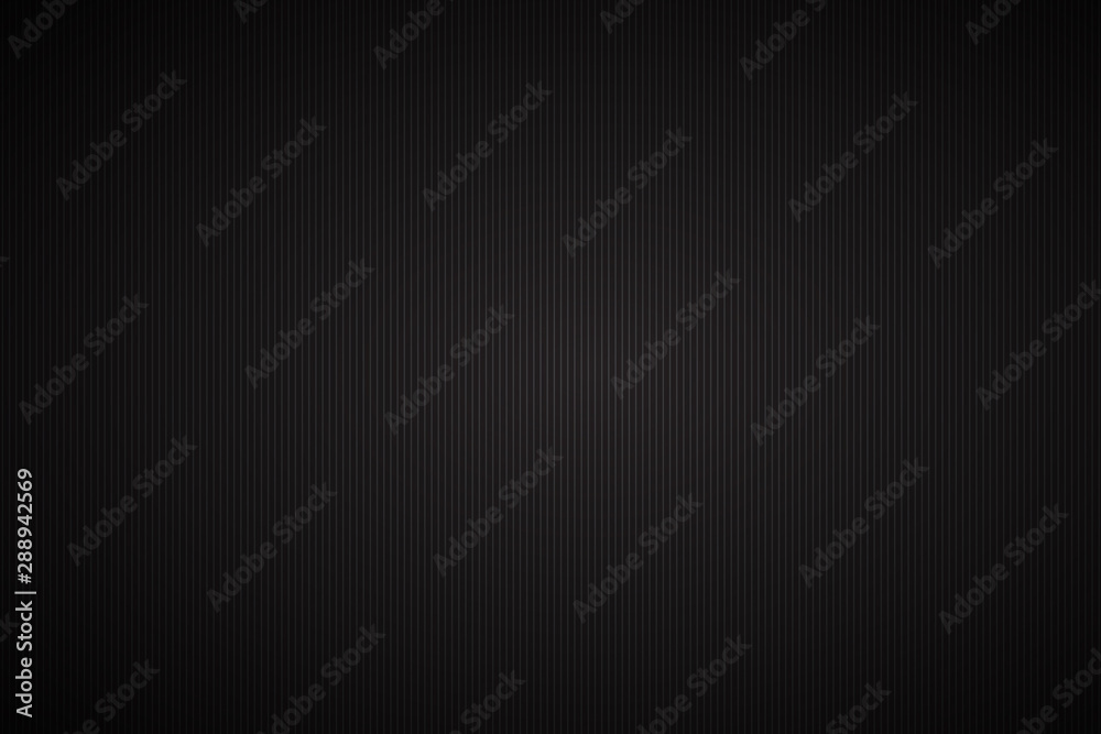 Black abstract background with vertical black lines, vector illustration