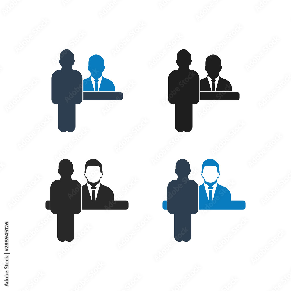Customer Service Icon set. Flat style vector EPS. Customer Service Icon set. Flat style vector EPS.