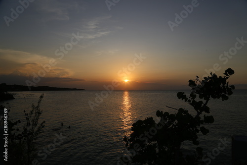 Sunset in Guardalavaca close to Holguín, Cuba