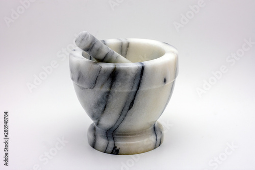 marble mortar and pestle