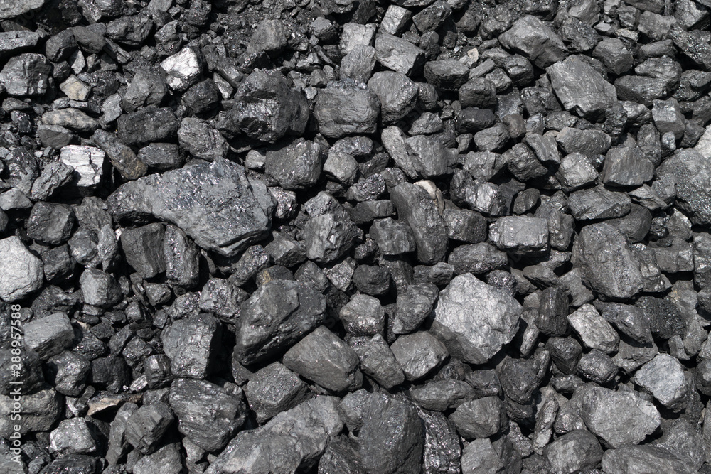 Pile of natural black hard coal or diamond coal background Pile of natural black hard coal or diamond coal background