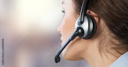 Call center. photo