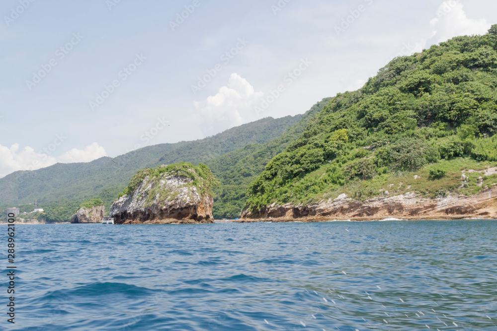 Los Arcos, Puerto Vallarta is a very popular destination for sailing and snorkeling among tourists, Puerto, Vallarta, Jalisco Mexico Los Arcos, Puerto Vallarta is a very popular destination for sailing and snorkeling among tourists, Puerto, Vallarta, Jalisco Mexico