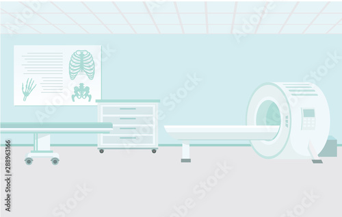 MRI Room Vector Background