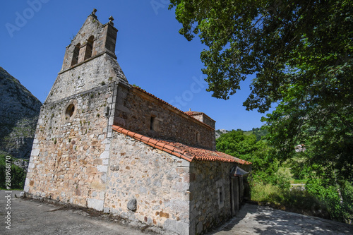 Church of Bejes, in Picos de Europa