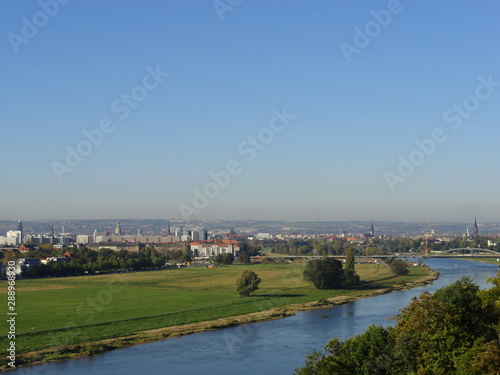 Blick auf Dresden