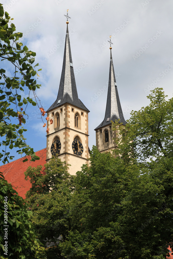 Stadtkirche in Bad Wimpfen, Deutschland Stadtkirche in Bad Wimpfen, Deutschland