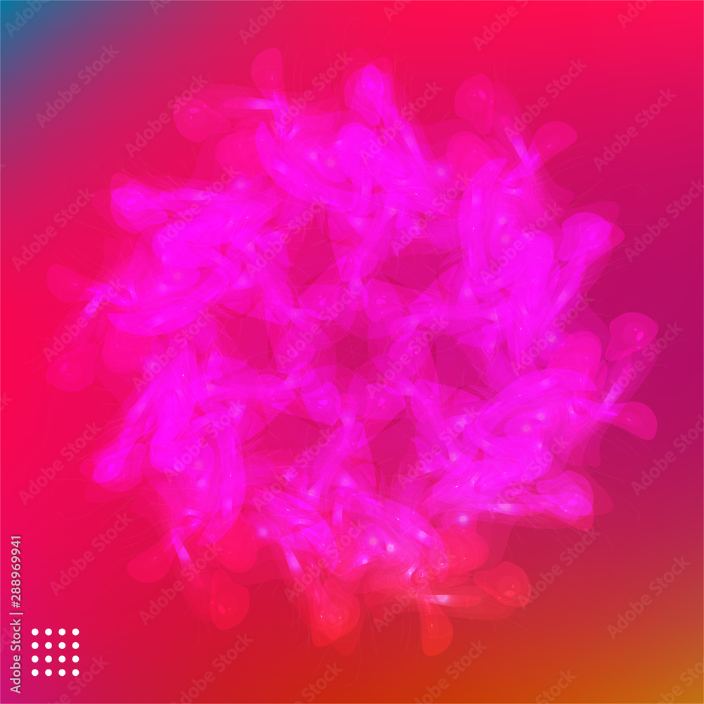 Fototapeta premium Snowflake. Christmas Star. Winter Background