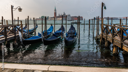 Morning in Venice overlooking the lagoon © andrey_iv
