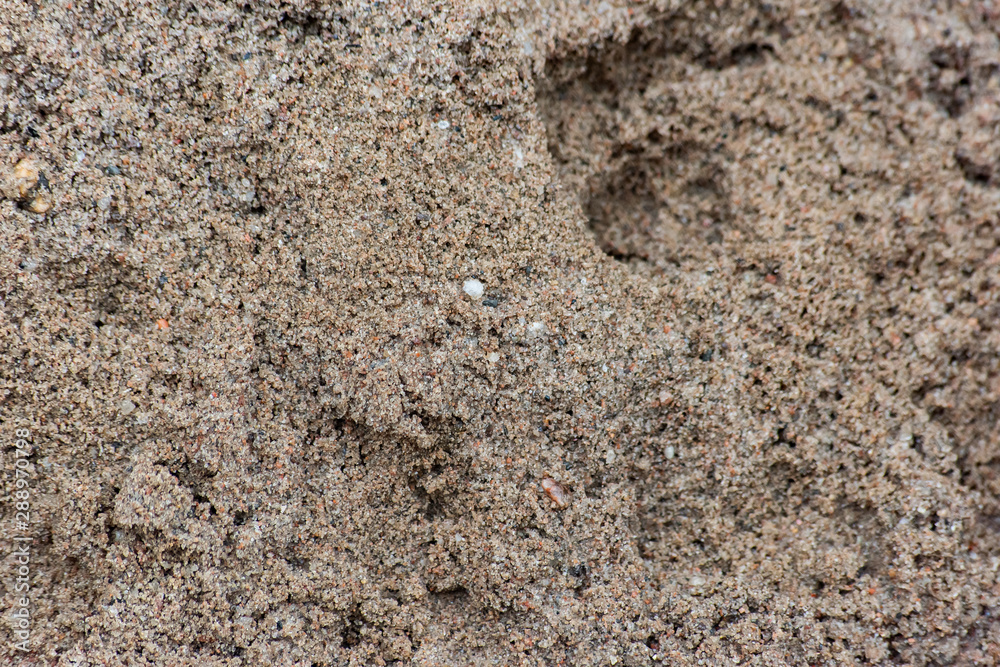 Pile of dirty industrial sand Pile of dirty industrial sand
