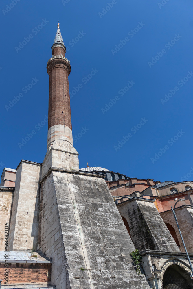 Hagia Sophia Museum in city of Istanbul