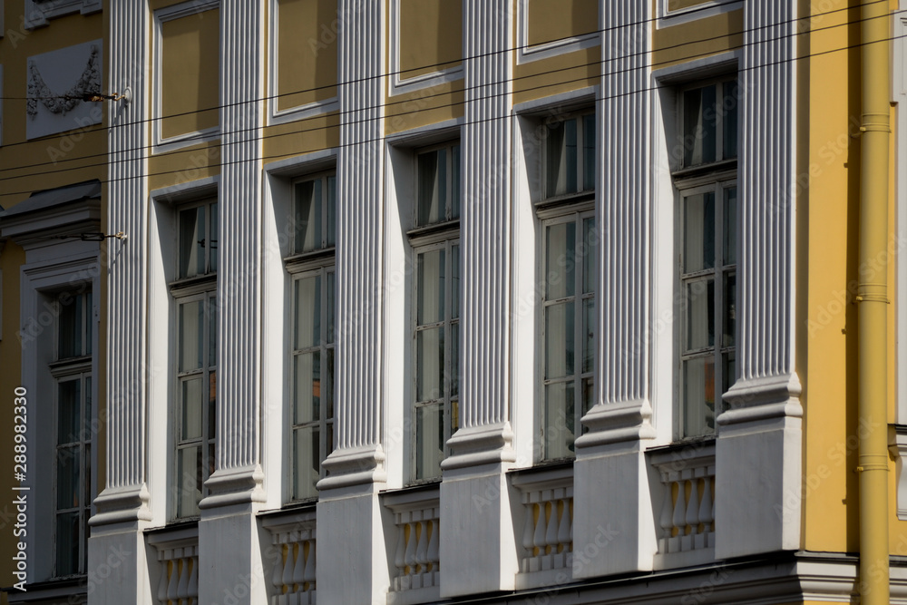 Architectural detail in Saint Petersburg
