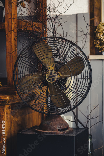 Japanese fan found in an old house