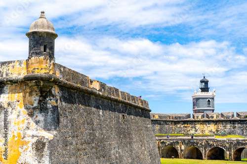 Fort San Felipe Del Morro, Puerto Rico.