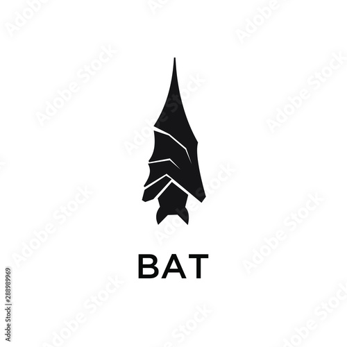 bat logo icon designs vector