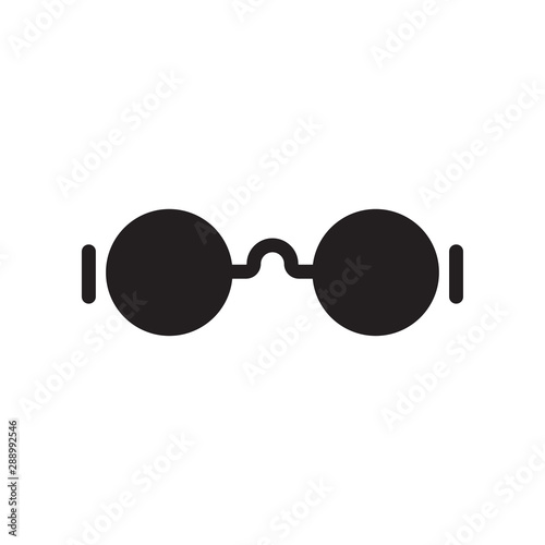 Glasses graphic design template vector isolated illustration