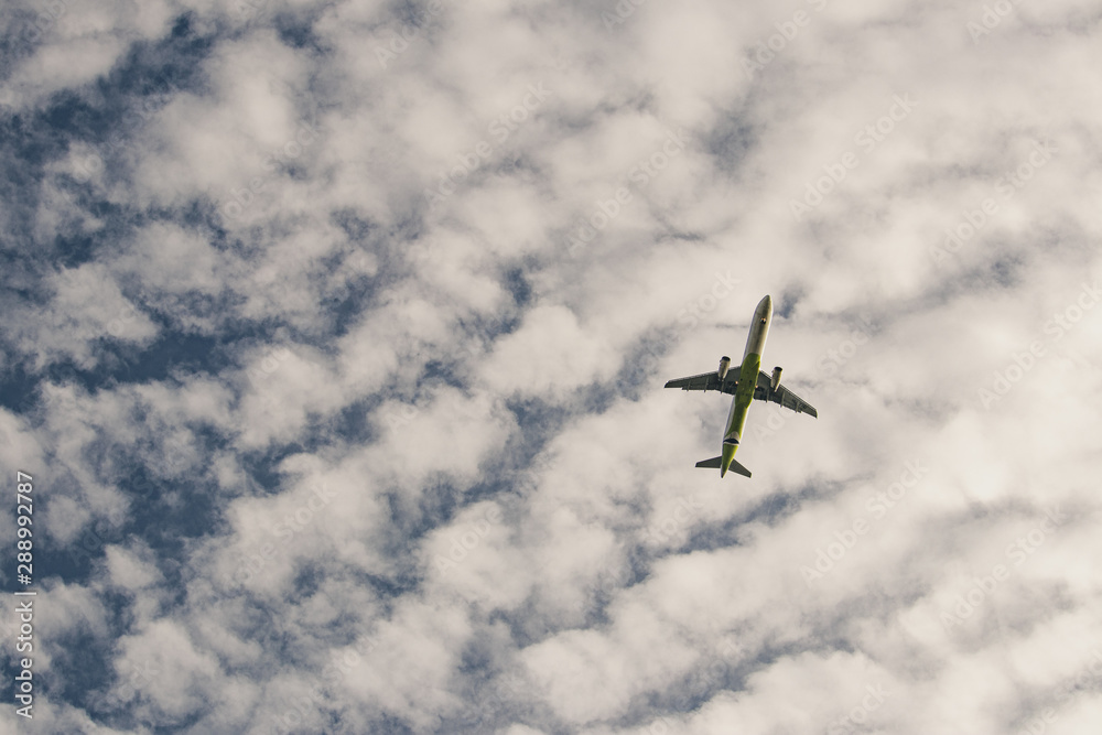 airplane in the sky airplane in the sky