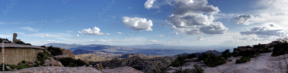 Windy Point overlooking Tucson