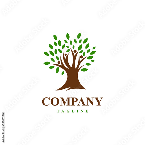 Tree People Comunity Logo Design