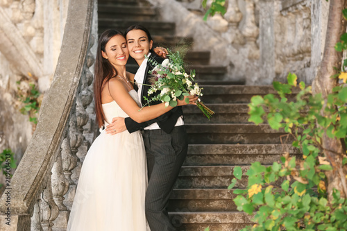 Beautiful lesbian couple on...