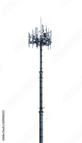 Telecommunications antennas, transmitting and receiving stations