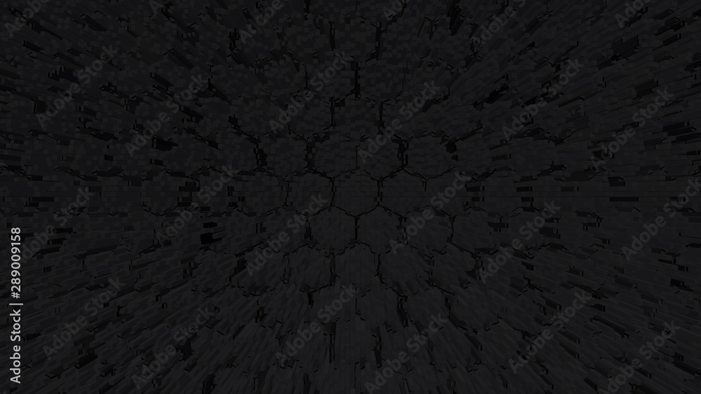 Fototapeta premium Dark geomentric texture