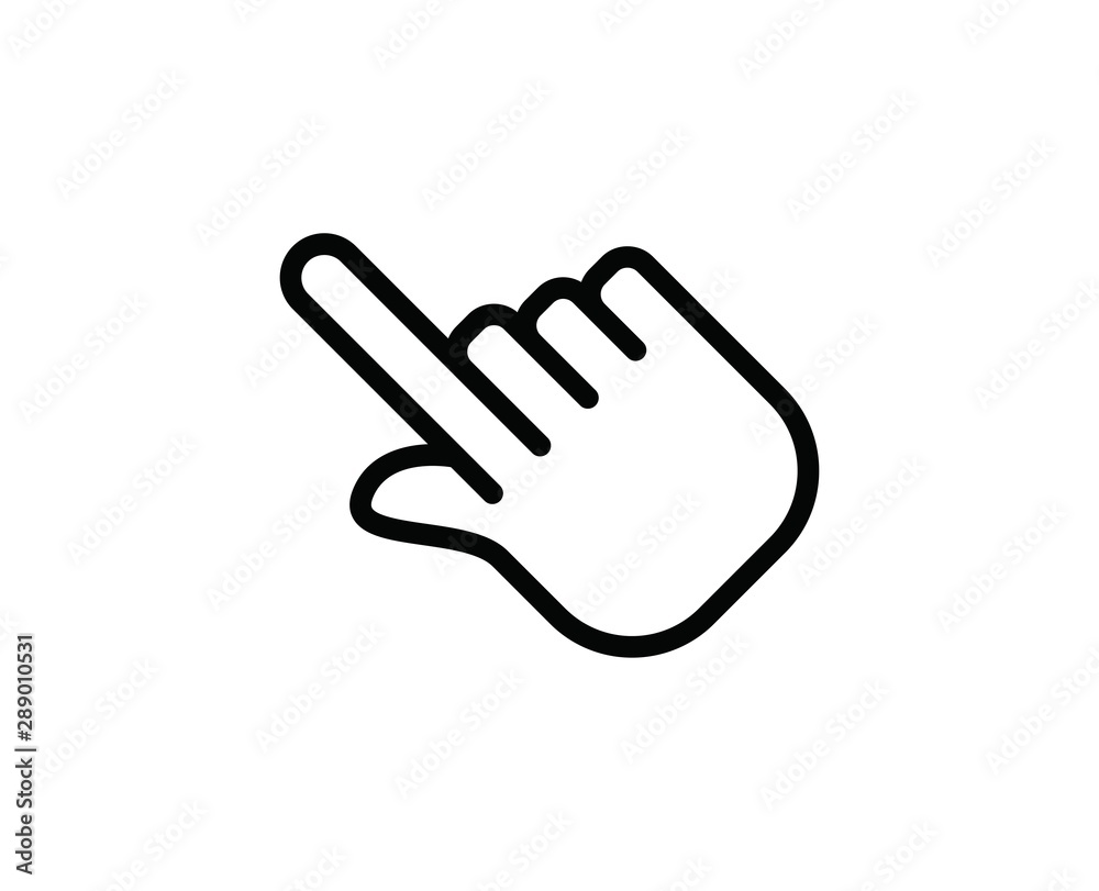 Single line icon Single line icon