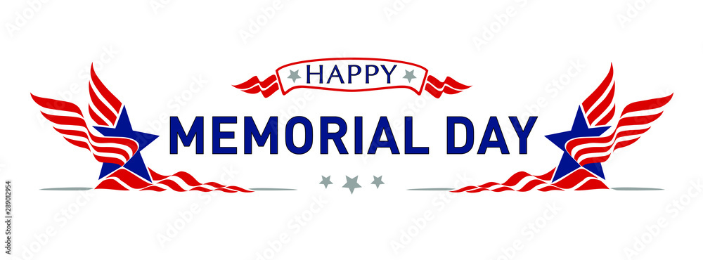 Obraz premium Memorial Day. Remember and honor. Memorial Day Banner Vector illustration. 