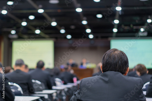 meeting or business Conference and Presentation in the conference hall