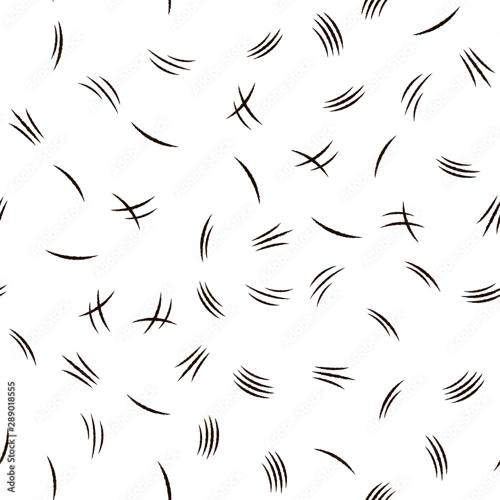 Seamless pattern with claw paw scratches. Vector Seamless pattern with claw paw scratches. Vector