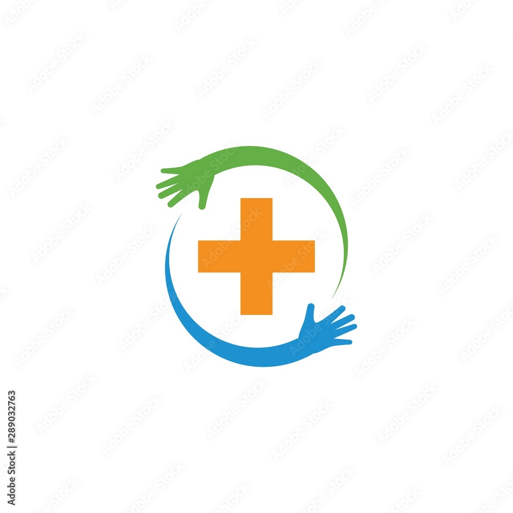 Fototapeta premium Health care Medical Logo