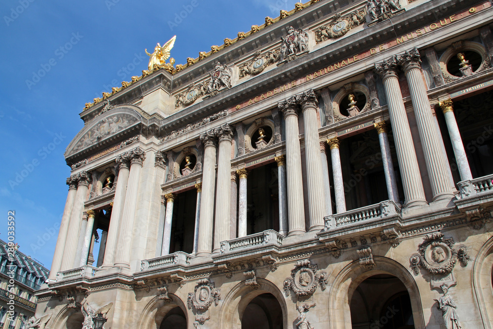 garnier opera in paris (france)