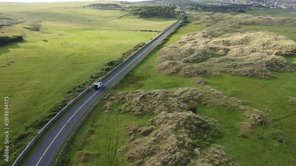 Ireland Landscape, Cinematic Drone | 4K UHD
Beautiful drone footage of a vehicle travelling through the countryside on Archill Island, Ireland. Ireland Landscape, Cinematic Drone | 4K UHD
Beautiful drone footage of a vehicle travelling through the countryside on Archill Island, Ireland.