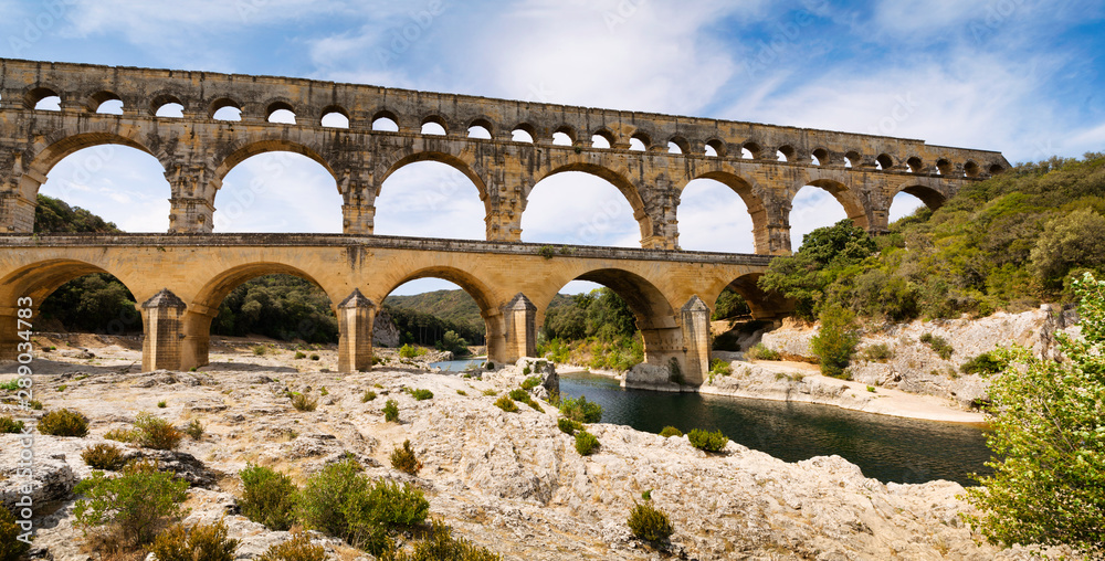 Pont du Gard in the south of France