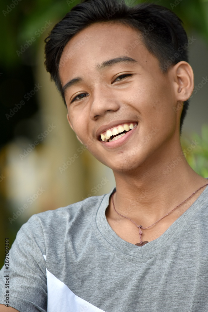 An A Smiling Filipino Male An A Smiling Filipino Male