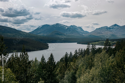 Fototapeta Naklejka Na Ścianę i Meble -  incredible summer travels in Norway