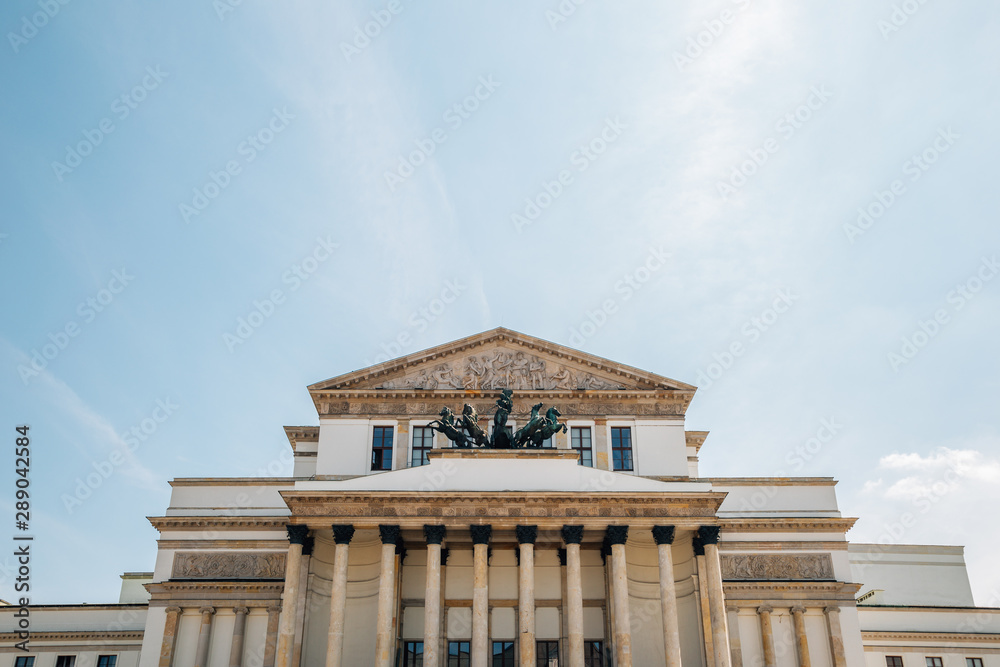 Teatr Wielki - Polish National opera house in Warsaw, Poland