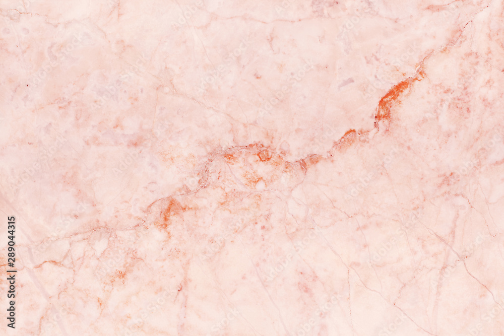 Fototapeta premium Rose gold marble texture background with high resolution, top view of natural tiles stone floor in luxury seamless glitter pattern for interior and exterior decoration.