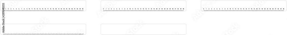 Lineal 30cm SVG Vektor Lineal 30cm SVG Vektor