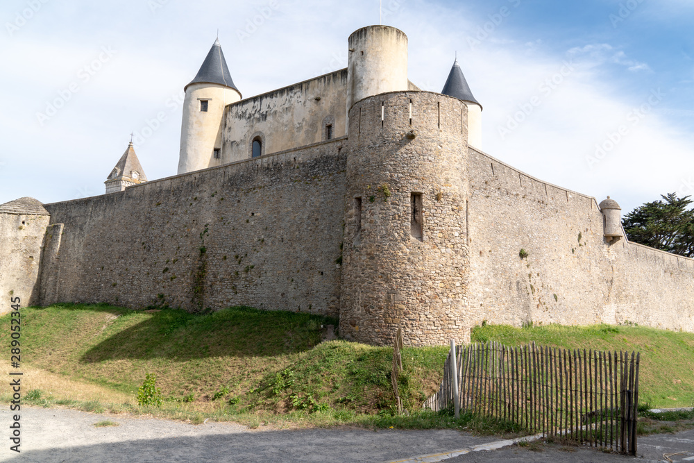 château de Noirmoutier castle in Vendée France Brittany