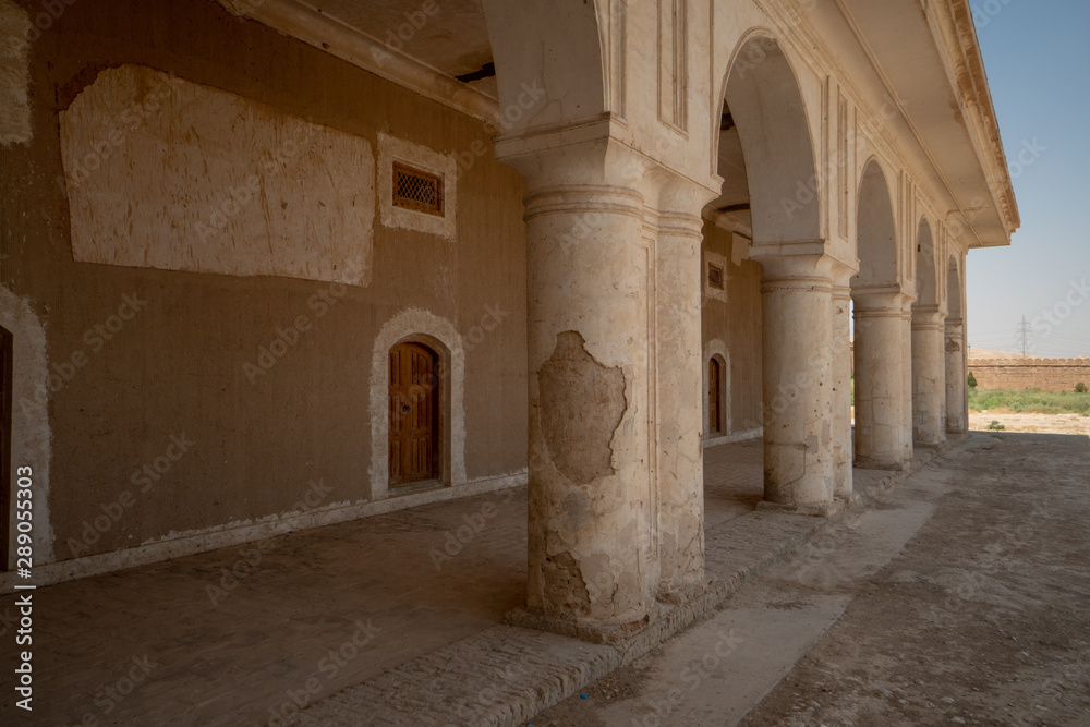 Bagh-e Jehan Nama Palace in Khulm, Balkh Province, Afghanisten (August 2019)