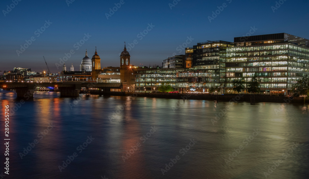 The Millenium Bridge and St Paul's Cathedral