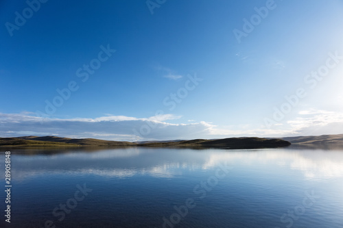 plateau lake and reflection © chungking