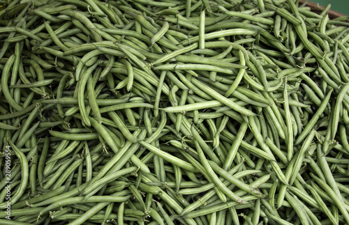Green bean in market