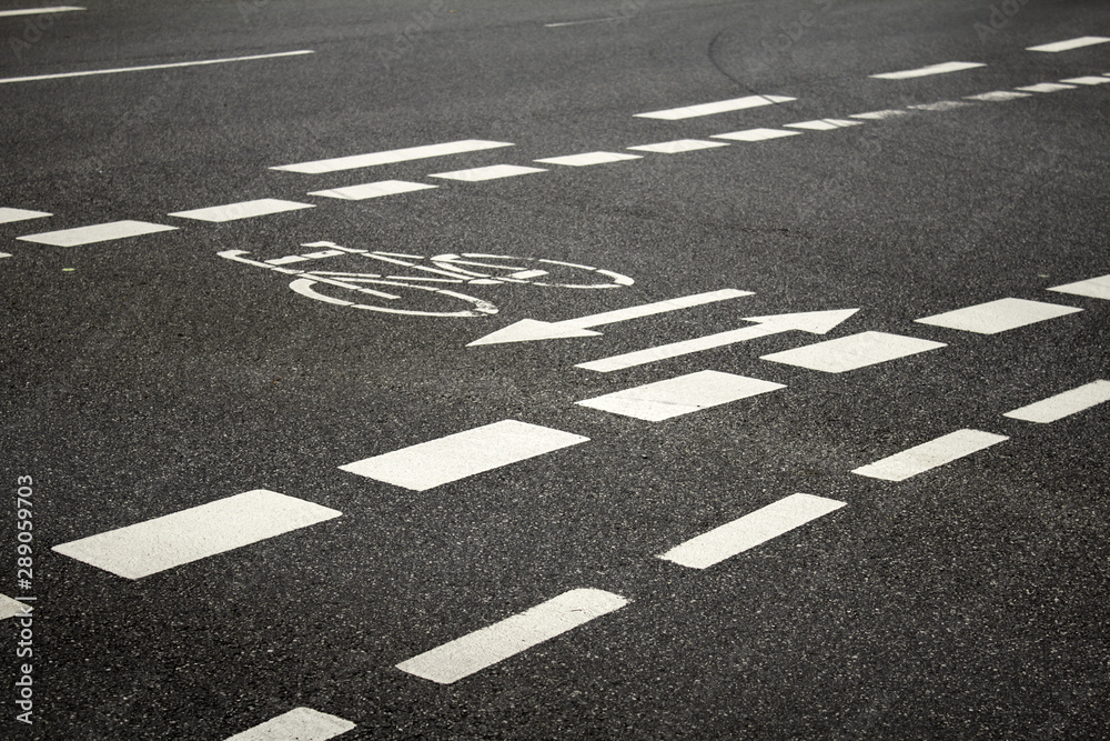 Bicycle parking sign