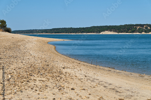 Montargil Dam in Alentejo, Portugal