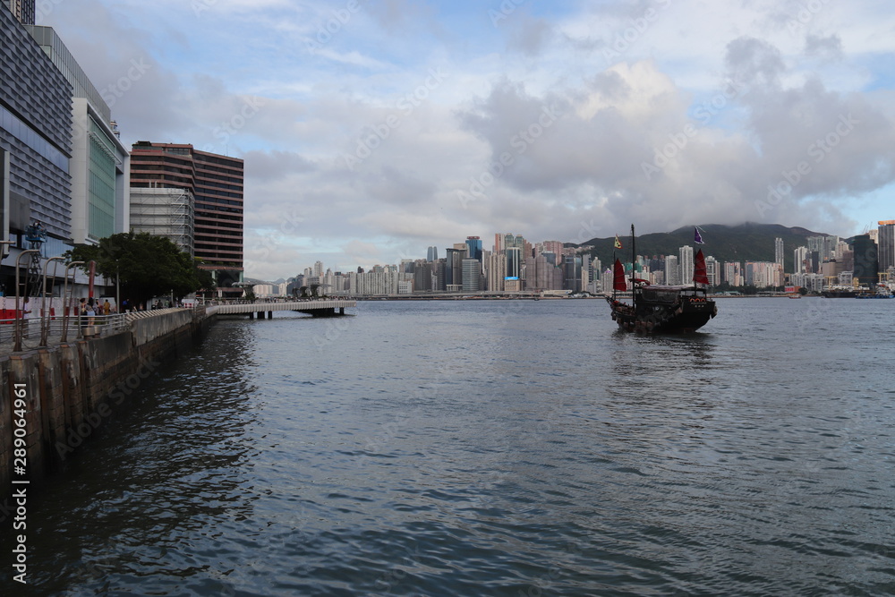 Fototapeta premium Baie de Hong Kong