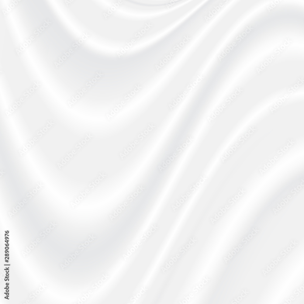 Abstract white and gray vector background. Satin luxury cloth texture Abstract white and gray vector background. Satin luxury cloth texture