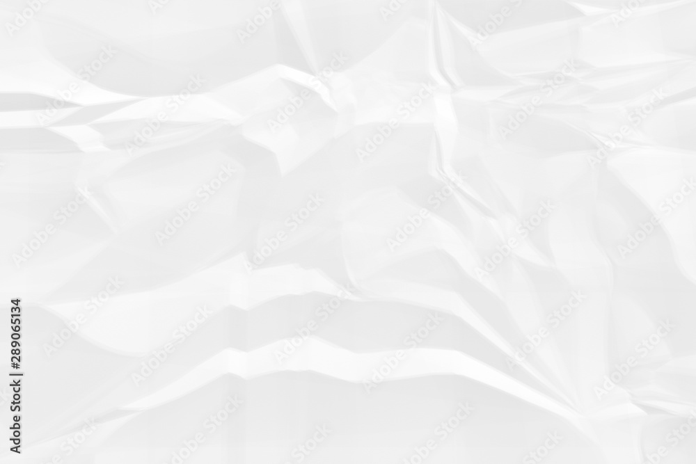 Obraz premium crumpled white paper background close up