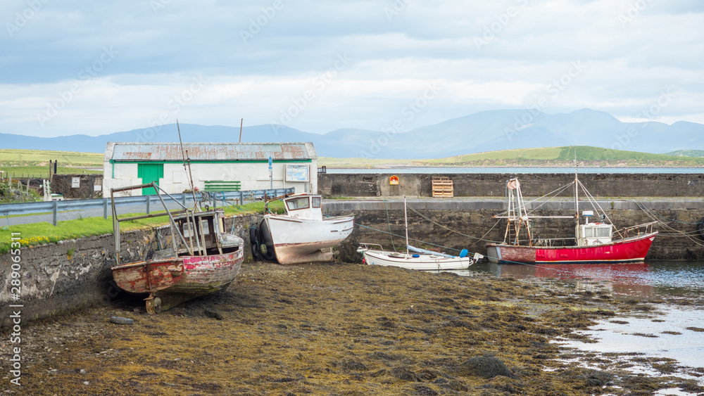 Harbour in Clew Bay, Ireland